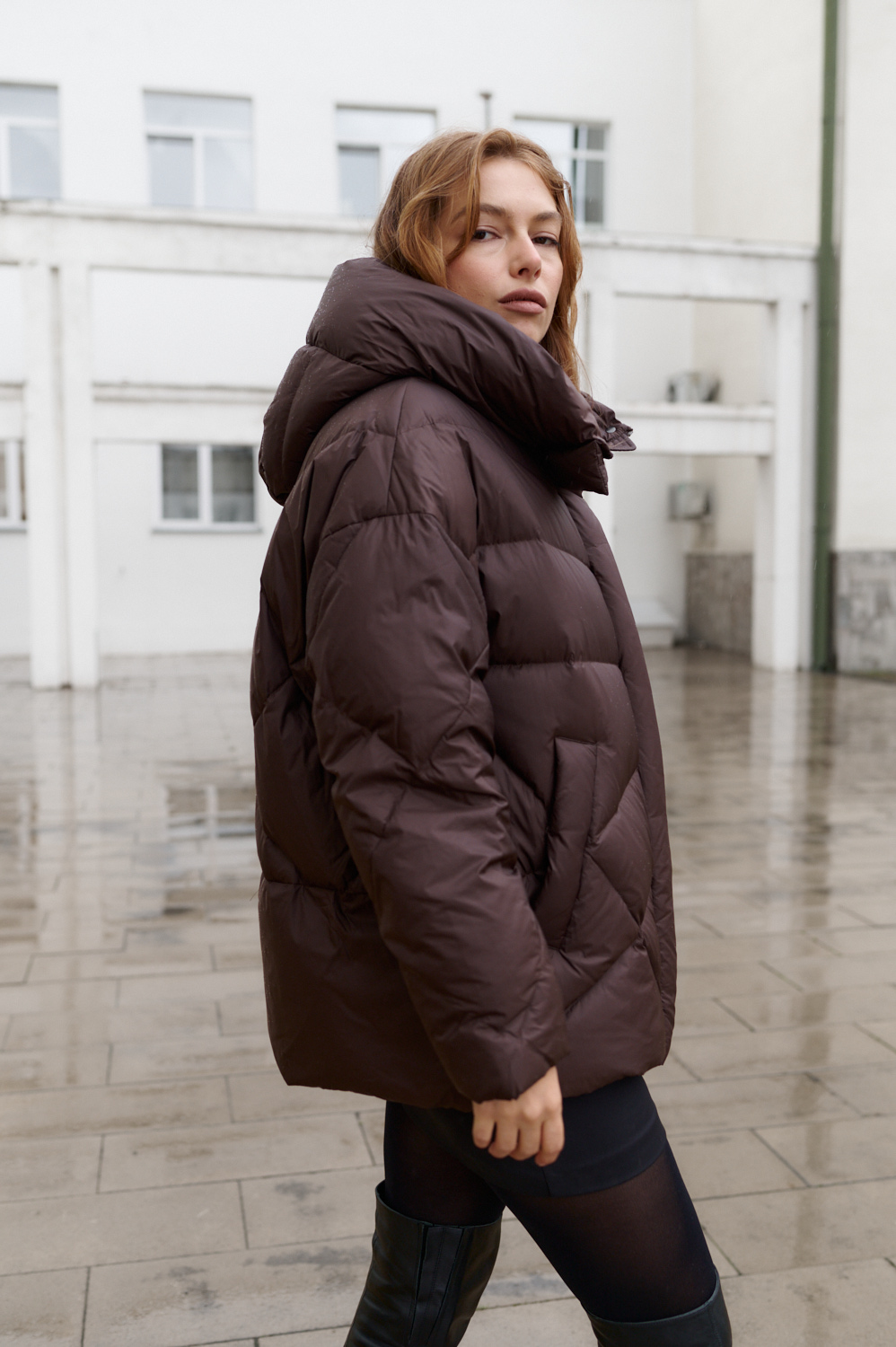 фото Пуховик с капюшоном STYLE-WAY 00-00002462 в Красноярске от магазина Style-Way
