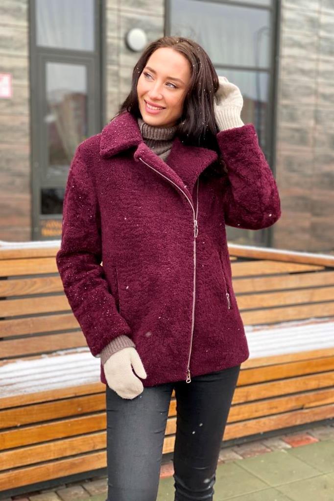фото Меховая куртка из керли 00-00001013 в Красноярске от магазина Style-Way