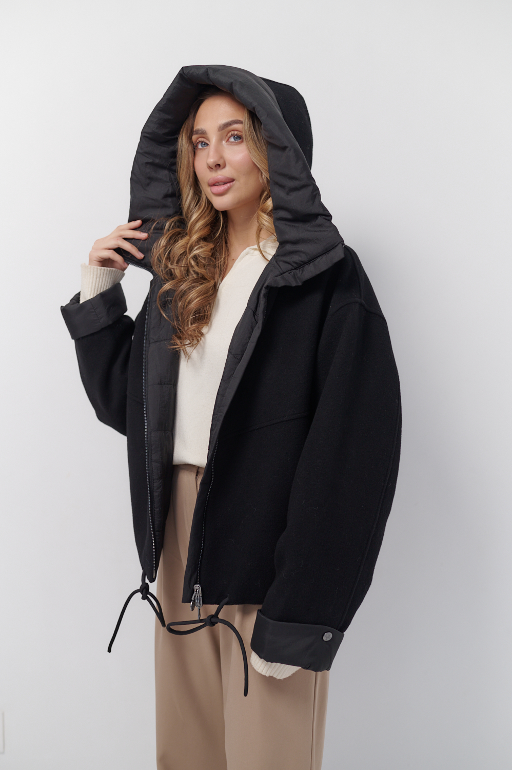 фото Пуховик Torriss двусторонний из шерсти 00-00002329 в Красноярске от магазина Style-Way