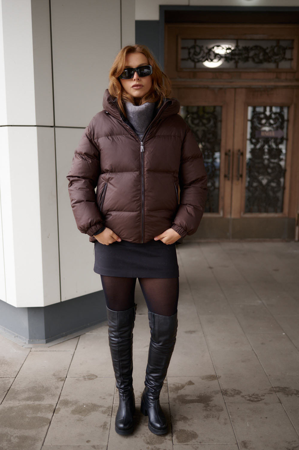 фото Пуховик с капюшоном STYLE-WAY 00-00002460 в Красноярске от магазина Style-Way