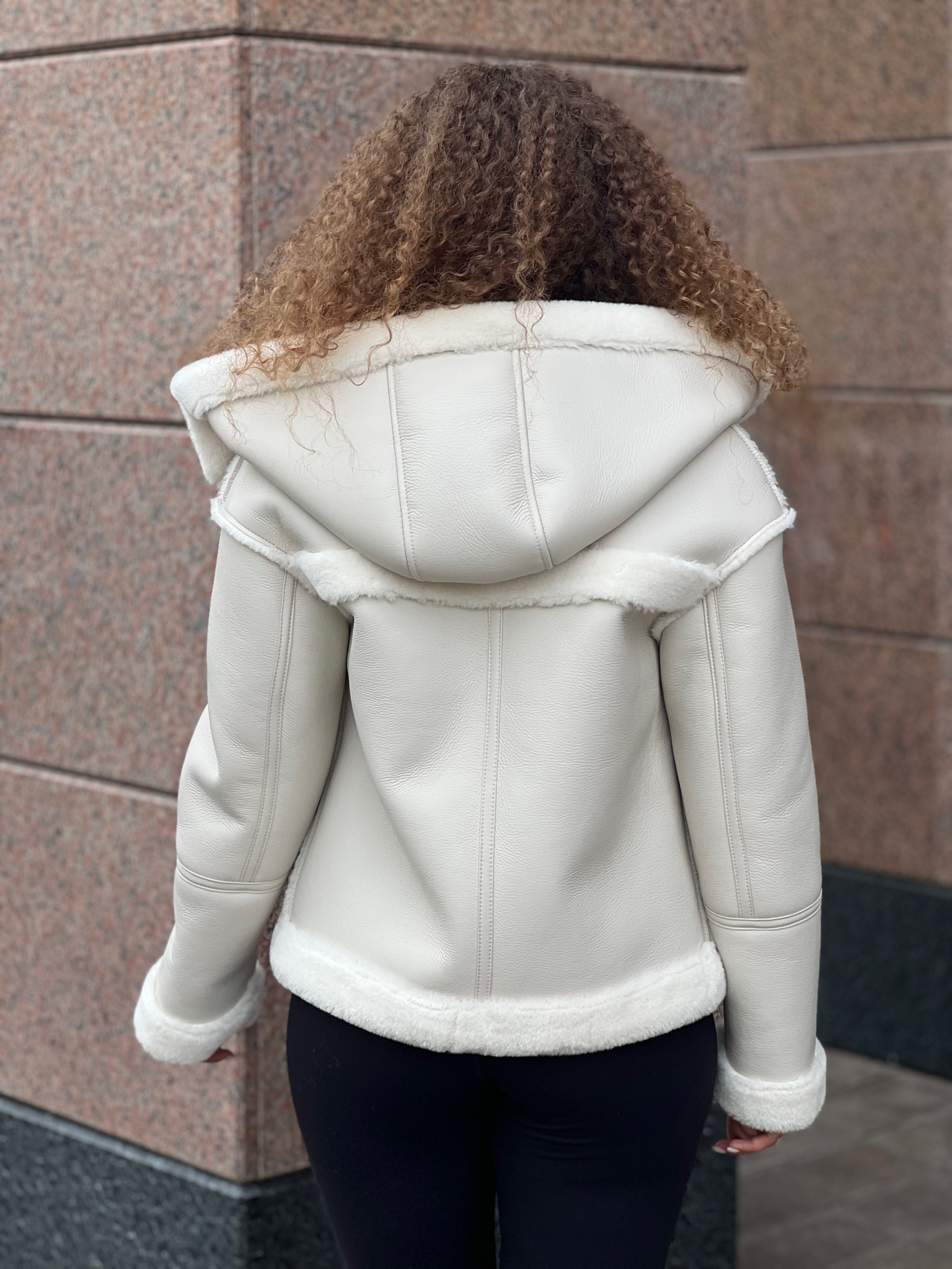 фото Дубленка из эко меха   00-00001838 в Красноярске от магазина Style-Way