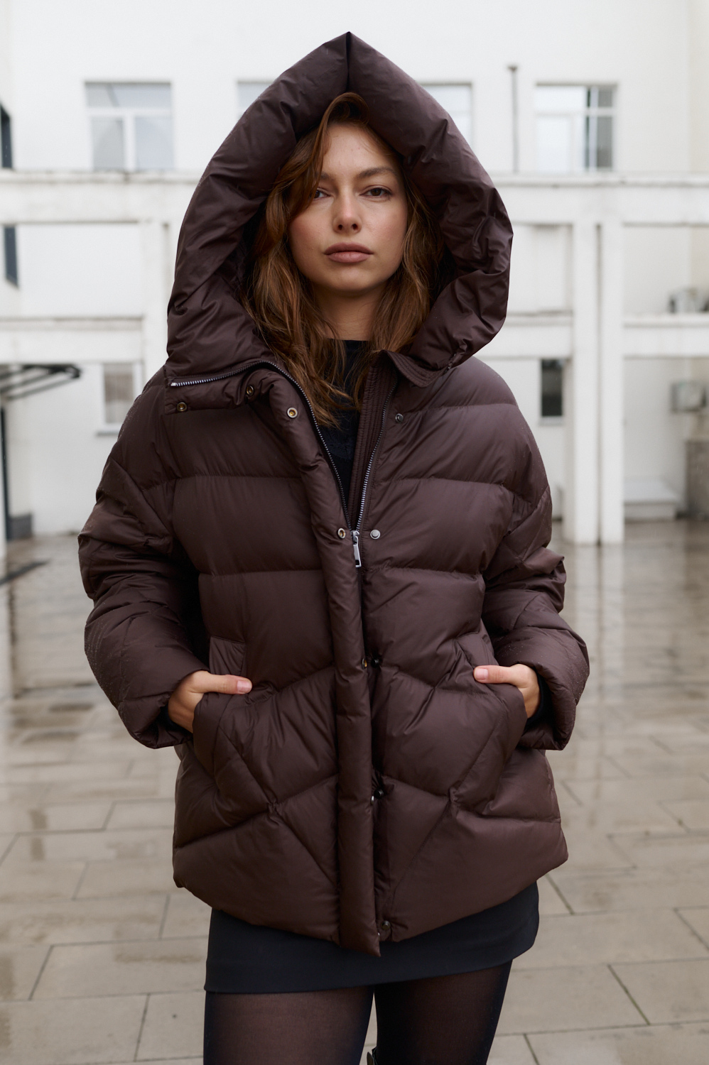 фото Пуховик с капюшоном STYLE-WAY 00-00002462 в Красноярске от магазина Style-Way