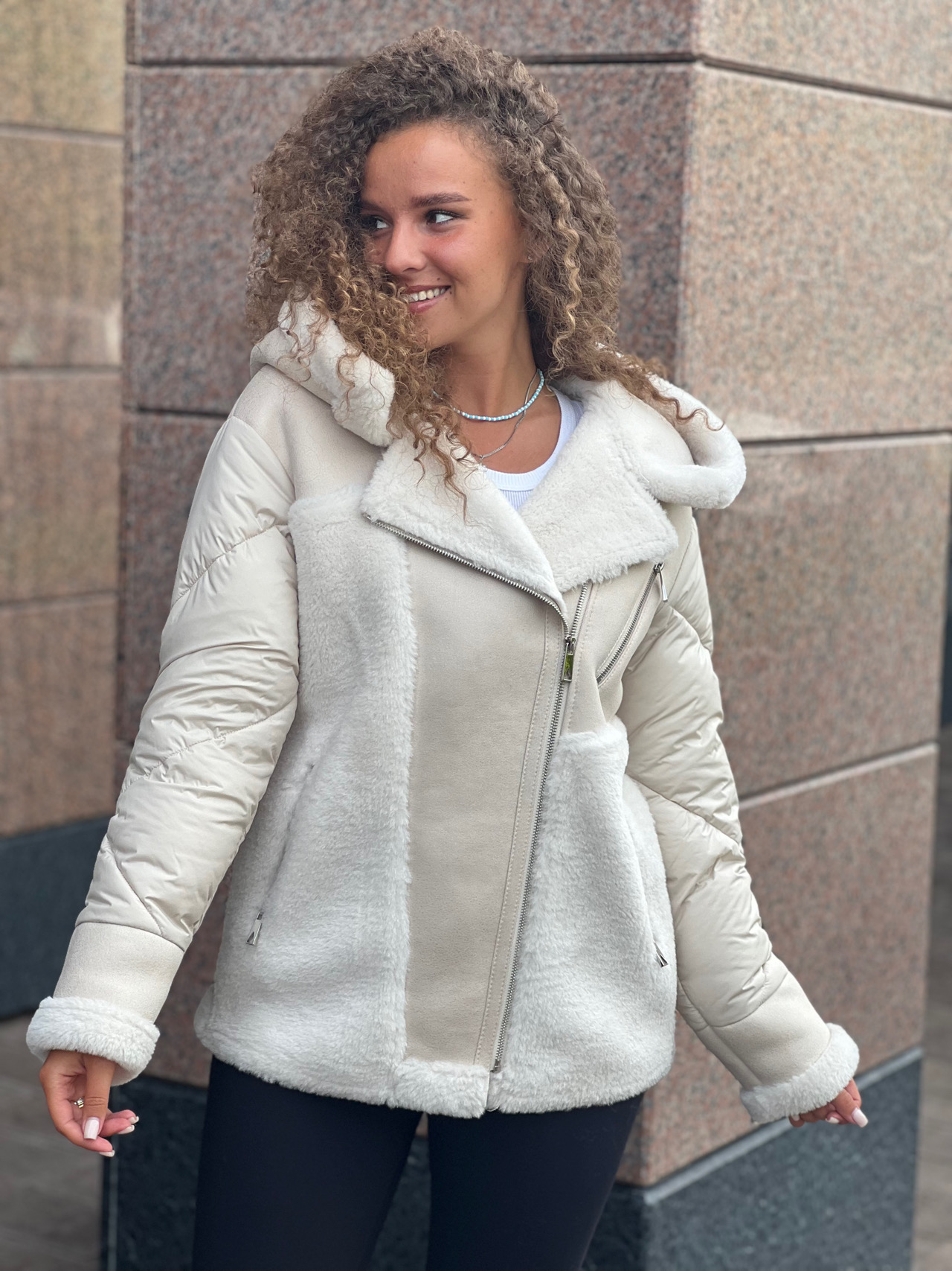 фото Дубленка из эко меха   00-00001842 в Красноярске от магазина Style-Way