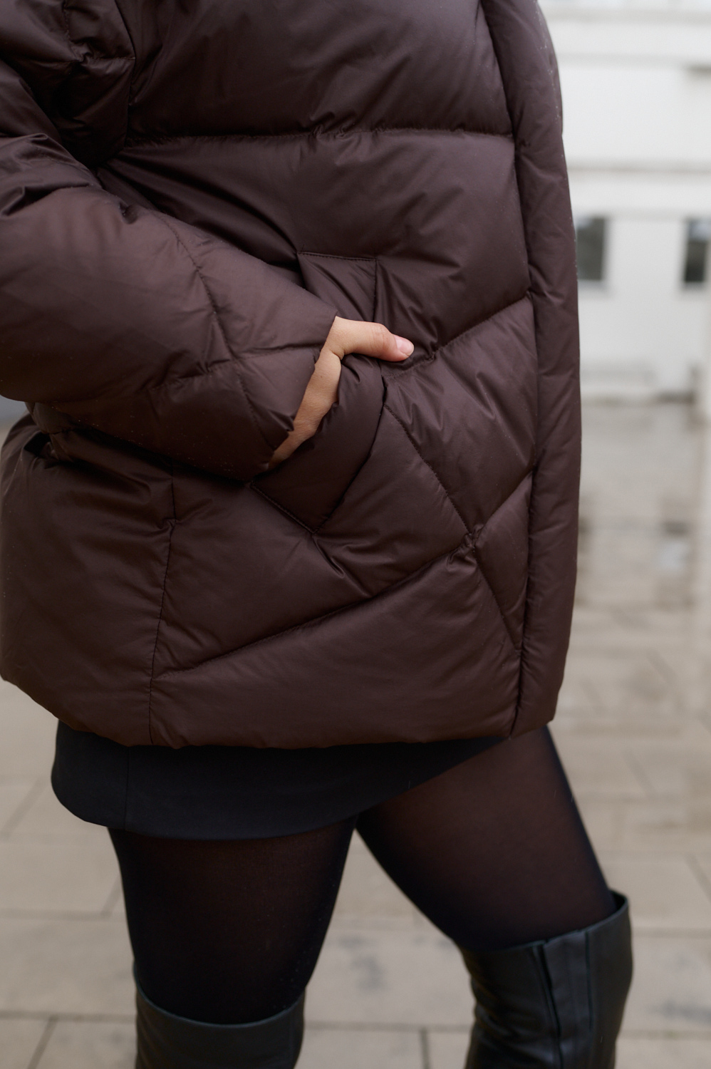 фото Пуховик с капюшоном STYLE-WAY 00-00002462 в Красноярске от магазина Style-Way