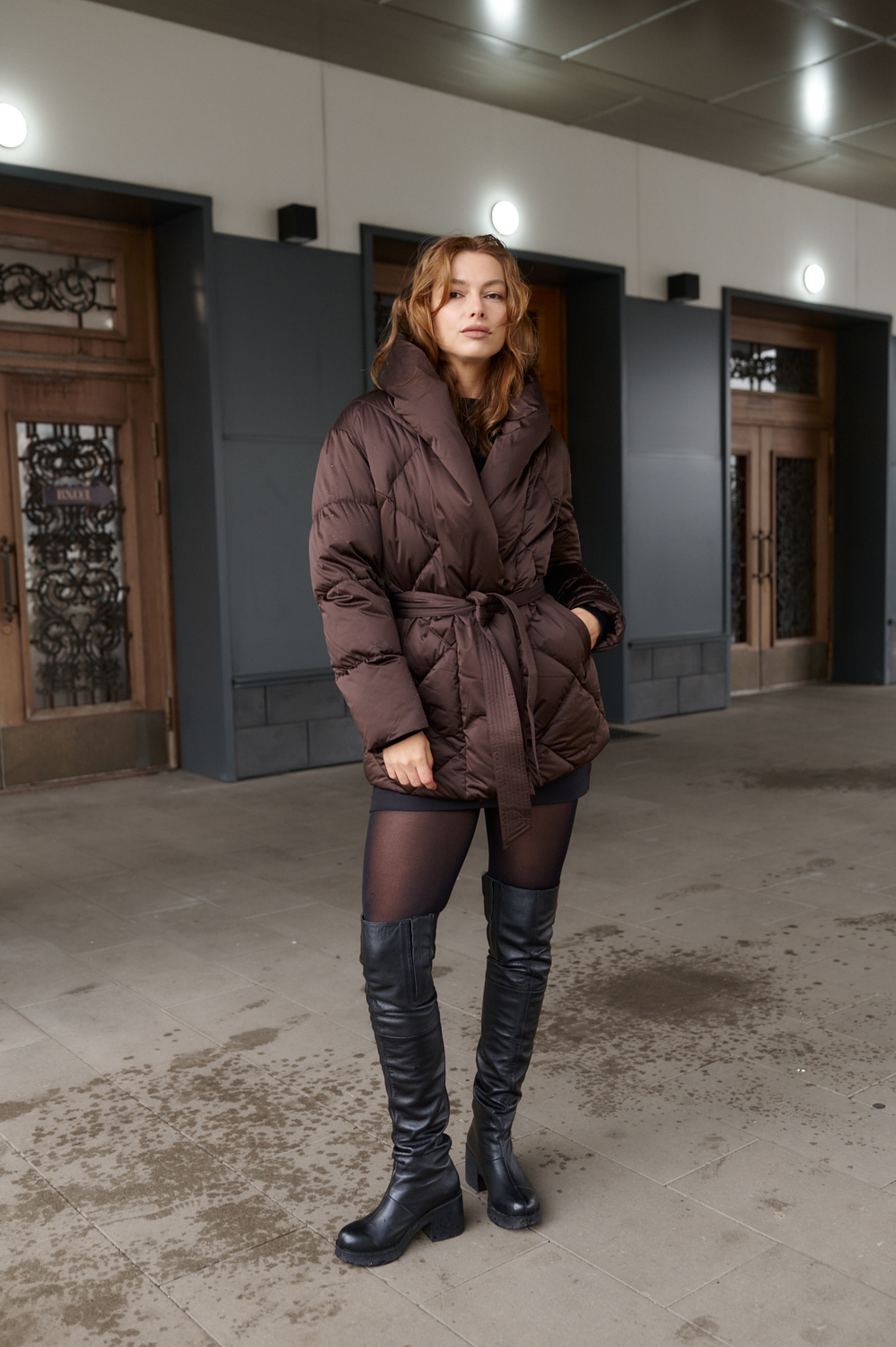 фото Пуховик с шалевым воротником STYLE-WAY 00-00002461 в Красноярске от магазина Style-Way