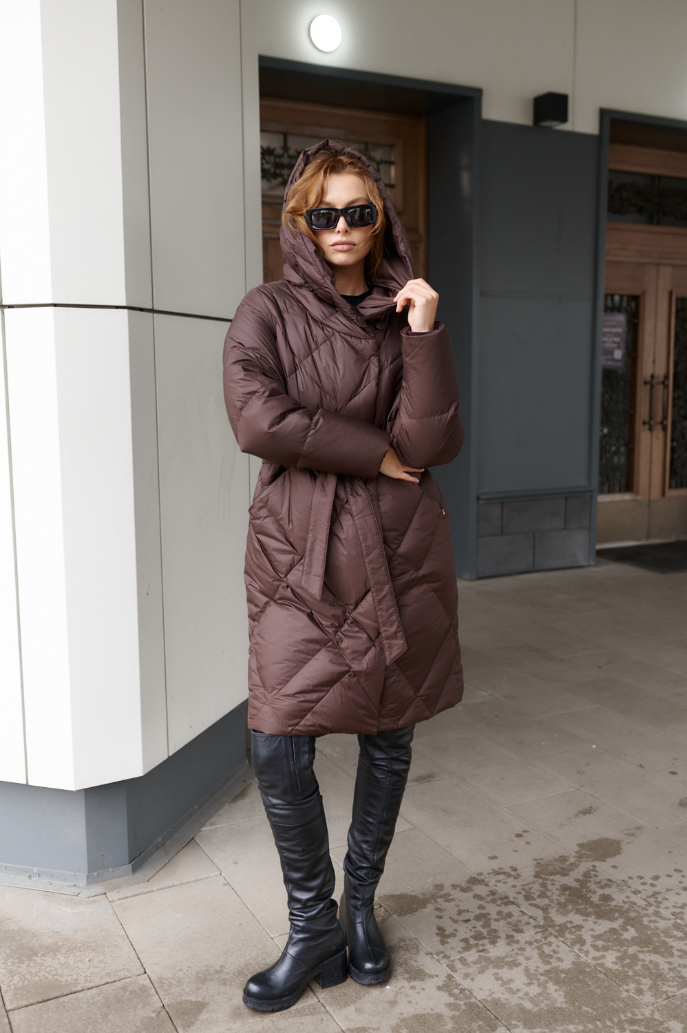 фото Пуховик с капюшоном STYLE-WAY 00-00002459 в Красноярске от магазина Style-Way