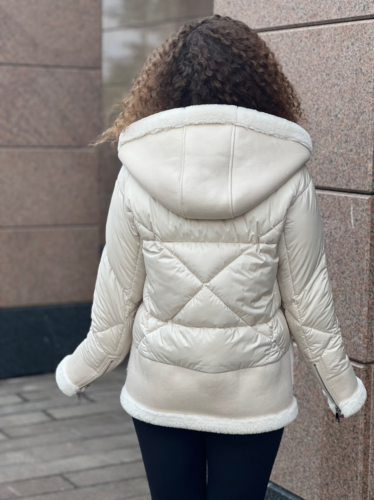 фото Дубленка из эко меха   00-00001842 в Красноярске от магазина Style-Way