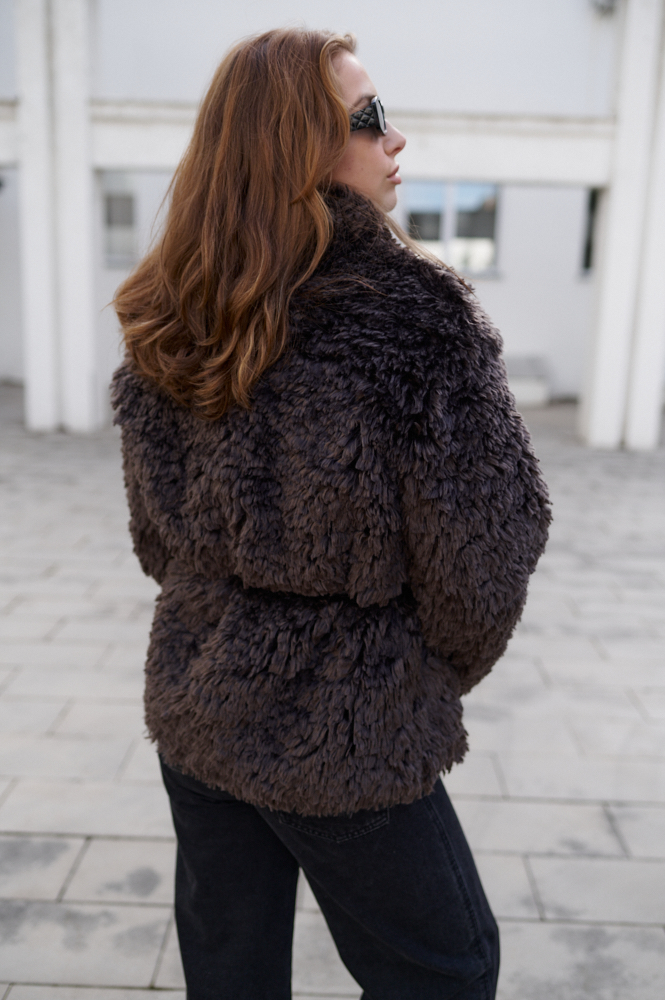 фото Шуба из эко меха тиградо 00-000002309 в Красноярске от магазина Style-Way