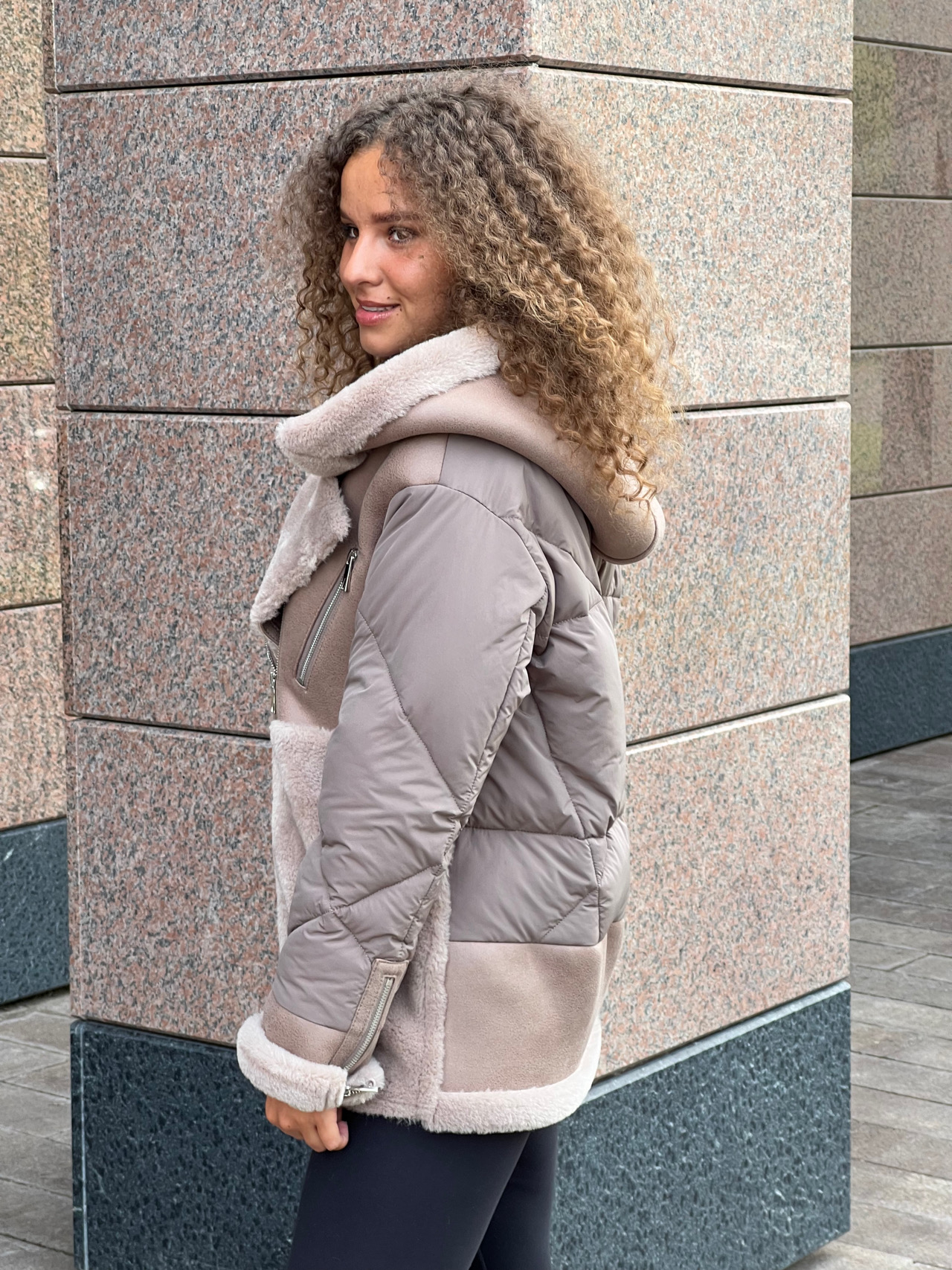 фото Дубленка из эко меха   00-00001843 в Красноярске от магазина Style-Way