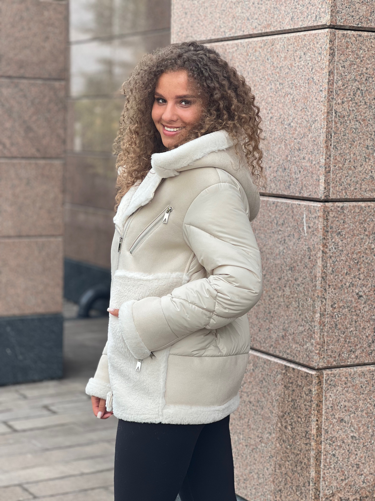 фото Дубленка из эко меха   00-00001842 в Красноярске от магазина Style-Way