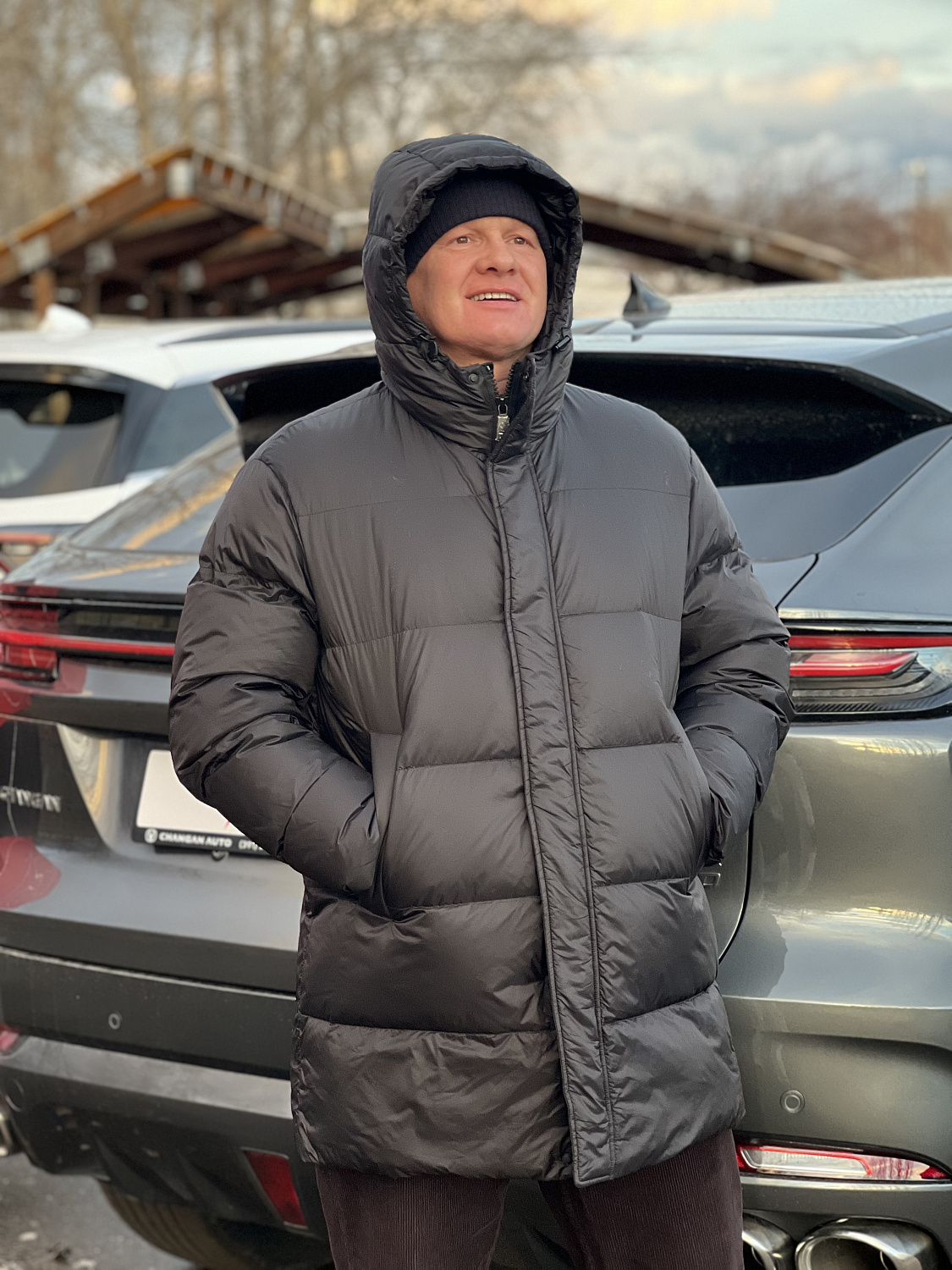 Пуховик с капюшоном 00-00002125 Пуховик с капюшоном 00-00002125