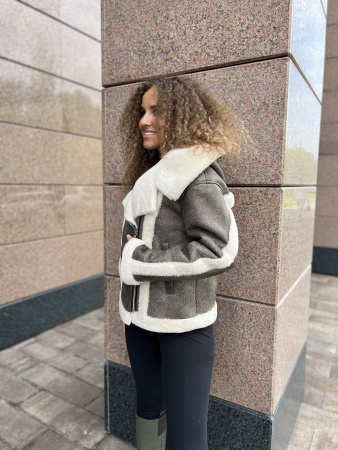 фото Дубленка из эко меха   00-00001997 в Красноярске от магазина Style-Way