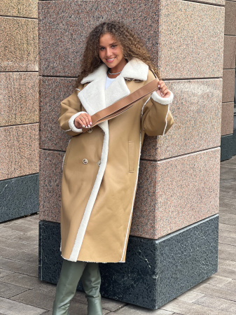 фото Дубленка из эко меха   00-00001850 в Красноярске от магазина Style-Way