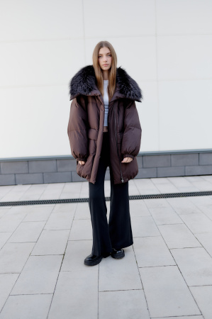 фото Пуховик Torriss с меховым воротником 00-00002280 в Красноярске от магазина Style-Way