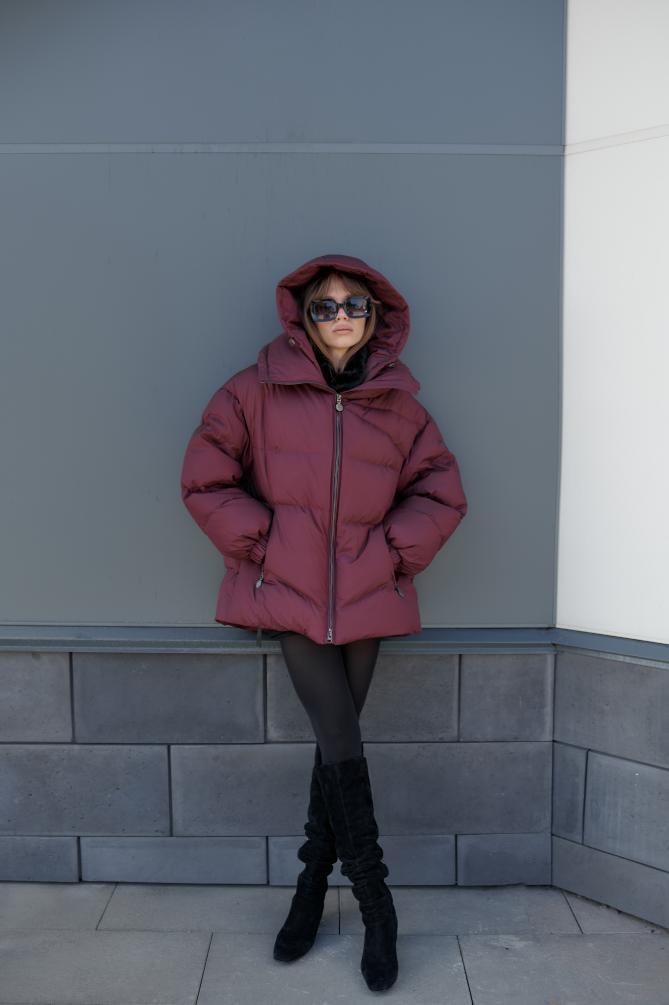 фото Пуховик Torriss с капюшоном 00-00002287 в Красноярске от магазина Style-Way