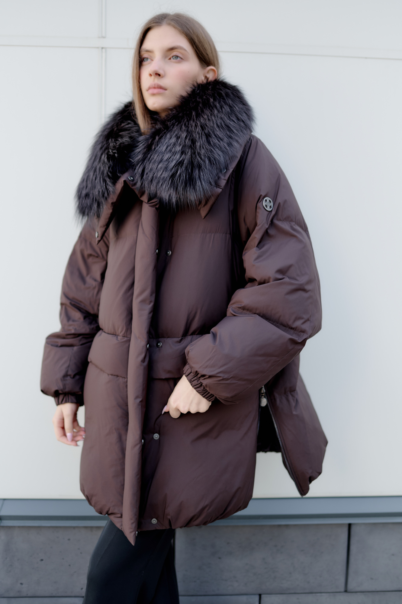 фото Пуховик Torriss с меховым воротником 00-00002280 в Красноярске от магазина Style-Way
