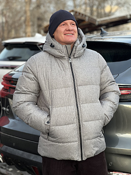 фото Пуховик с капюшоном 00-00002124 в Красноярске от магазина Style-Way