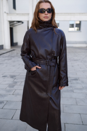 фото Тренч из экокожи Torriss 00-00002381 в Красноярске от магазина Style-Way