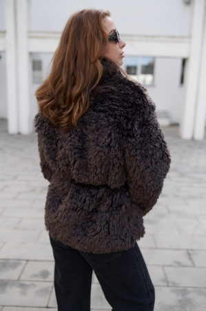 фото Шуба из эко меха тиградо 00-000002309 в Красноярске от магазина Style-Way