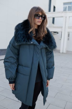 фото Пуховик Torriss с меховым воротником 00-00002281 в Красноярске от магазина Style-Way