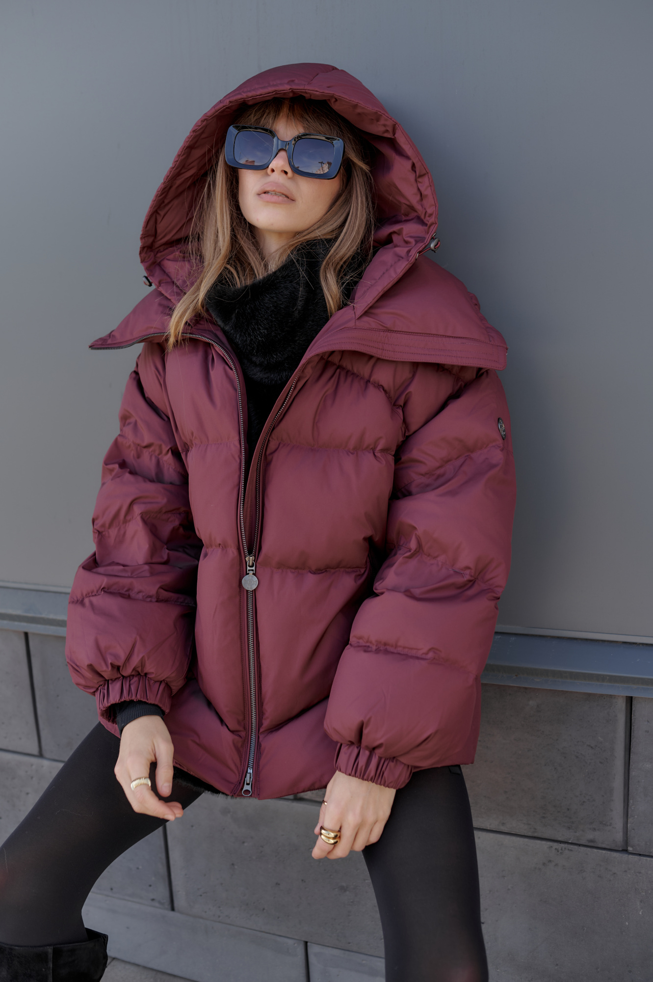 фото Пуховик Torriss с капюшоном 00-00002287 в Красноярске от магазина Style-Way