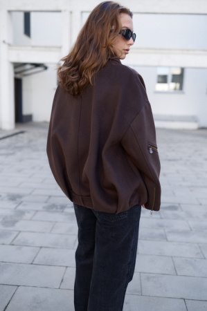 фото Бомбер из 100% шерсти Torriss 00-00002383 в Красноярске от магазина Style-Way