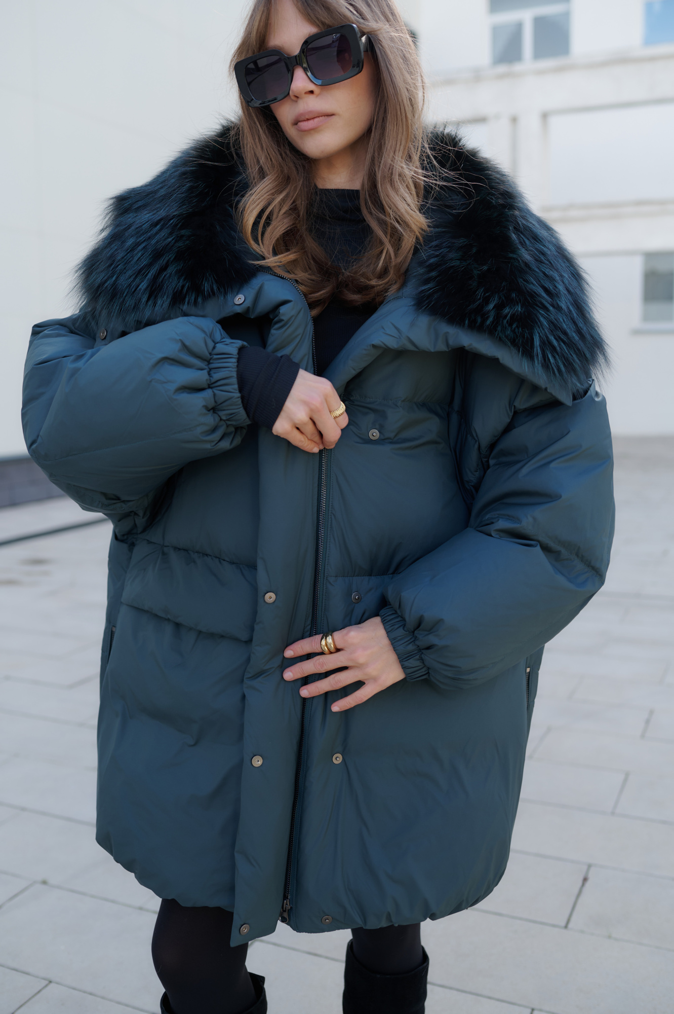 фото Пуховик Torriss с меховым воротником 00-00002281 в Красноярске от магазина Style-Way